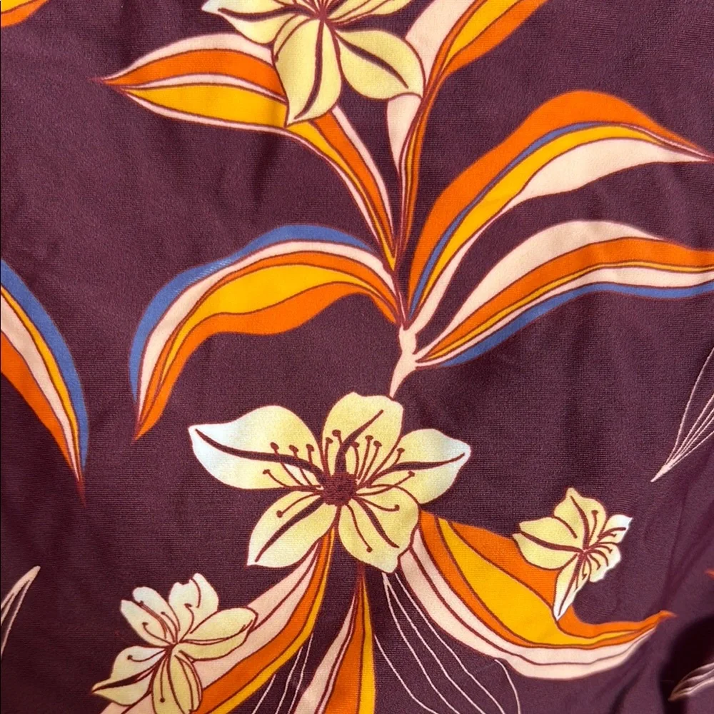 NEW Kona Sol Floral‎ Bikini Bottom